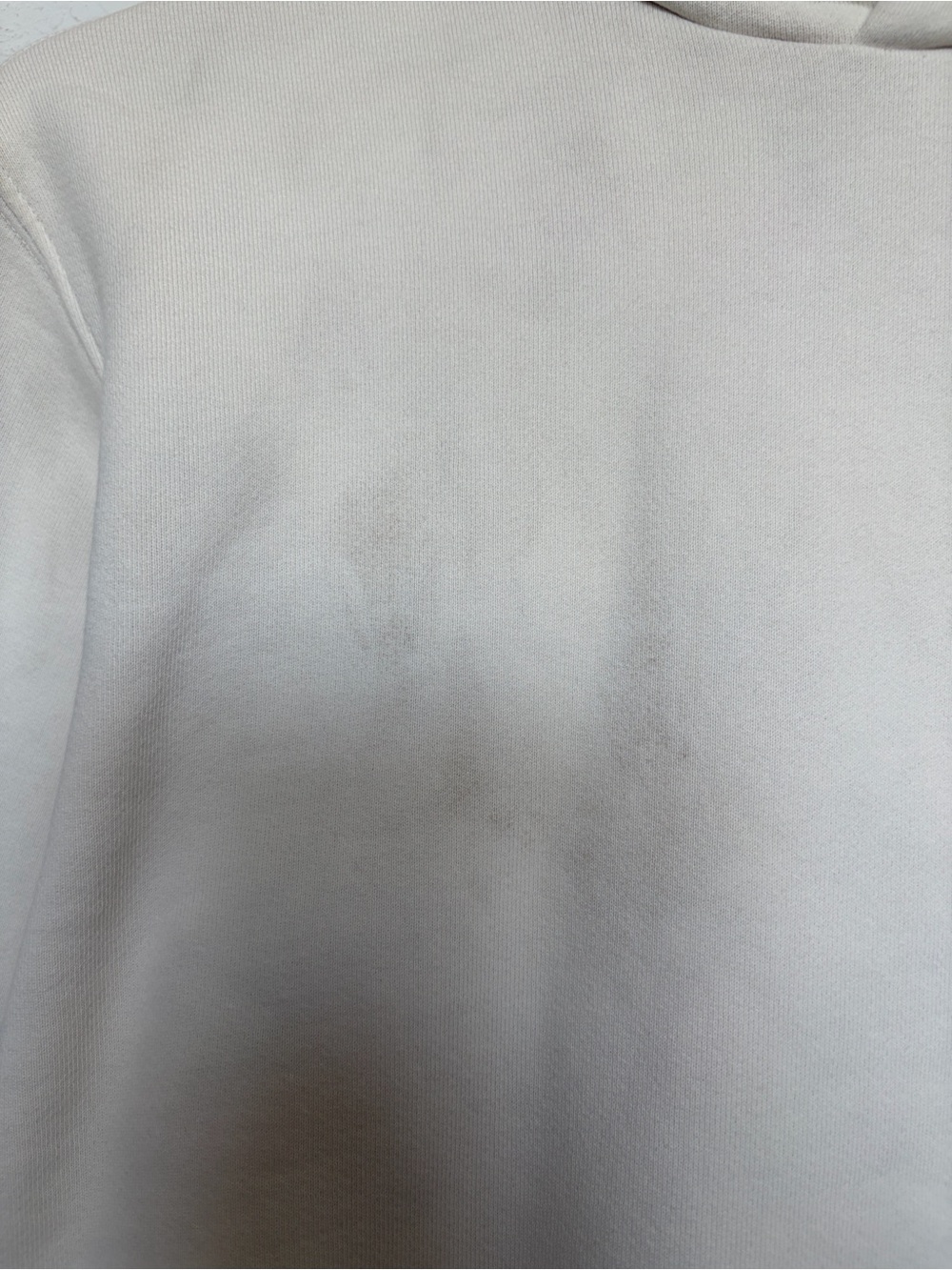 MADHAPPY CLASSIC FLEECE HOODIE WHITE NAVY WOMEN’S SMALL - Picture 11 of 14